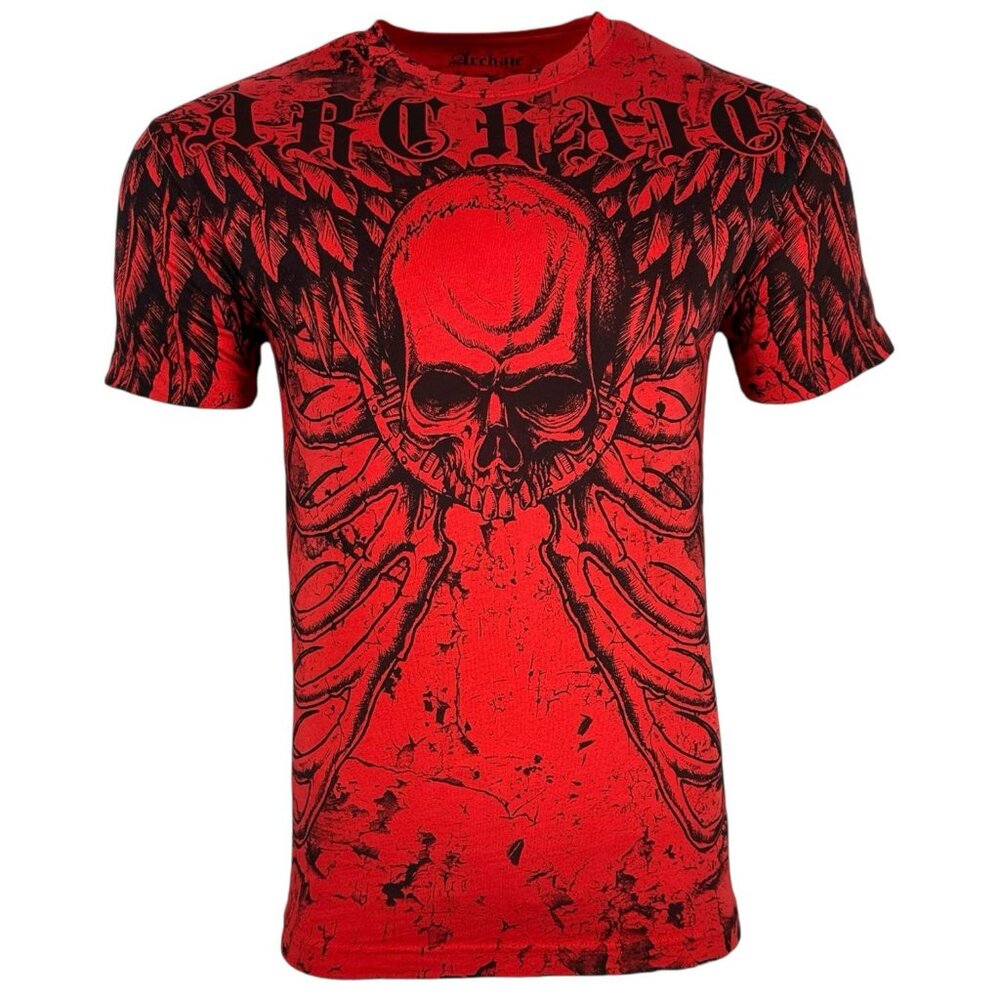 Archaic By Affliction Men's T-shirt Collision